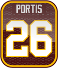 Clinton Portis #26 away jersey